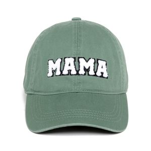 New Embroidered MAMA Hat Sage